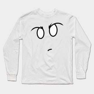 Confused face Long Sleeve T-Shirt